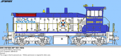 My SW1500 paint scheme for NSR