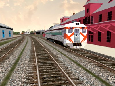 No. 9059 at the Kentville Station