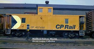DAR-CPCaboose437496-Kentville-HJP-1982.JPG