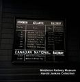 DAR-Station Time Table Board-Middleton Station-Harold Jenkins Photo-Unknown Date.JPG