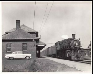 Wolfville Station and train.jpg